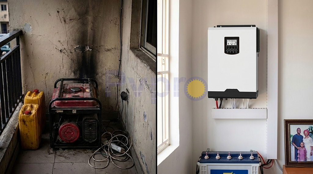 2.5kVA Inverter vs Generator in Ikeja Lagos (2026 Guide)