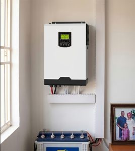 2.5kVA inverter system installed in a modern home in Ikeja Lagos